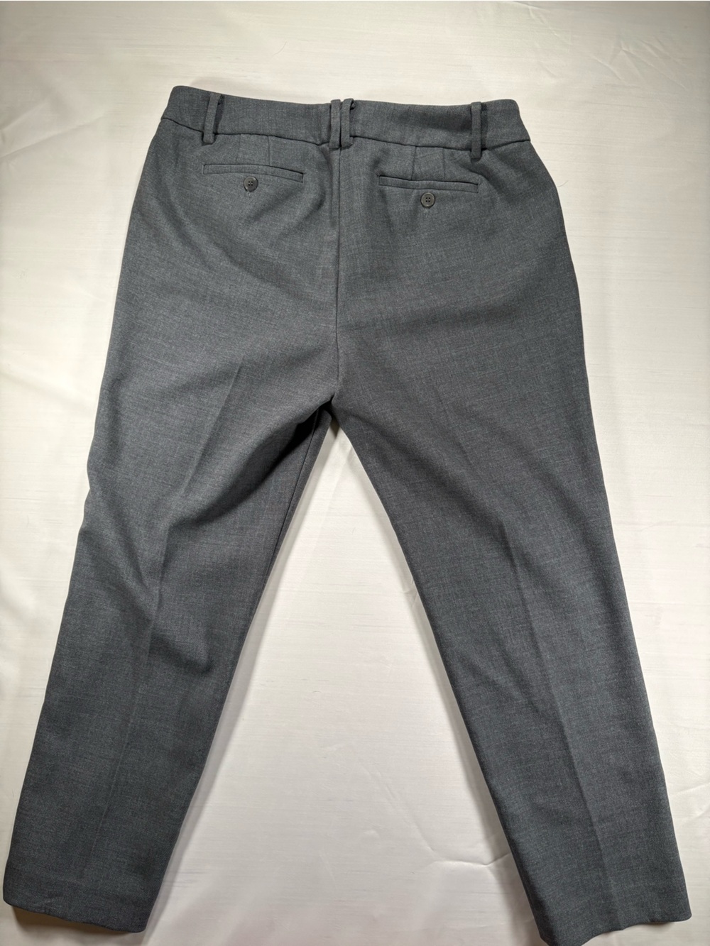 Talbots Petites Hampshire Pants Womens Size 12P Gray Ankle Dress Pants - Picture 2 of 9